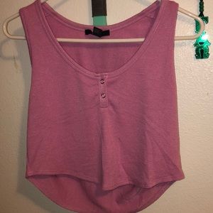 Forever 21 Pink Crop Top.